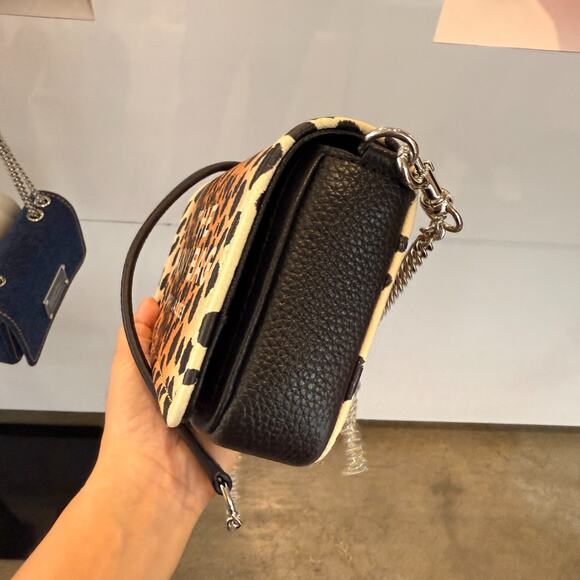 Best Price‼️Marc Jacobs The Leather Mini Bag Black Multi - Picture 3 of 7